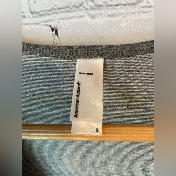 American Apparel Grey Bodycon Dress - Picture 8 of 15